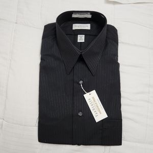 NWT Black Van Heusen Dress Shirt